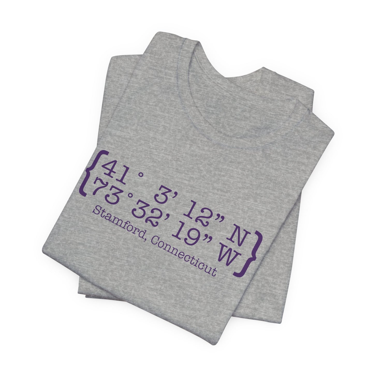 Stamford Coordinates - White Unisex Jersey Short Sleeve T-Shirt