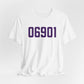 06901 Stamford Connecticut Zip Code Unisex Jersey Short Sleeve T-Shirt