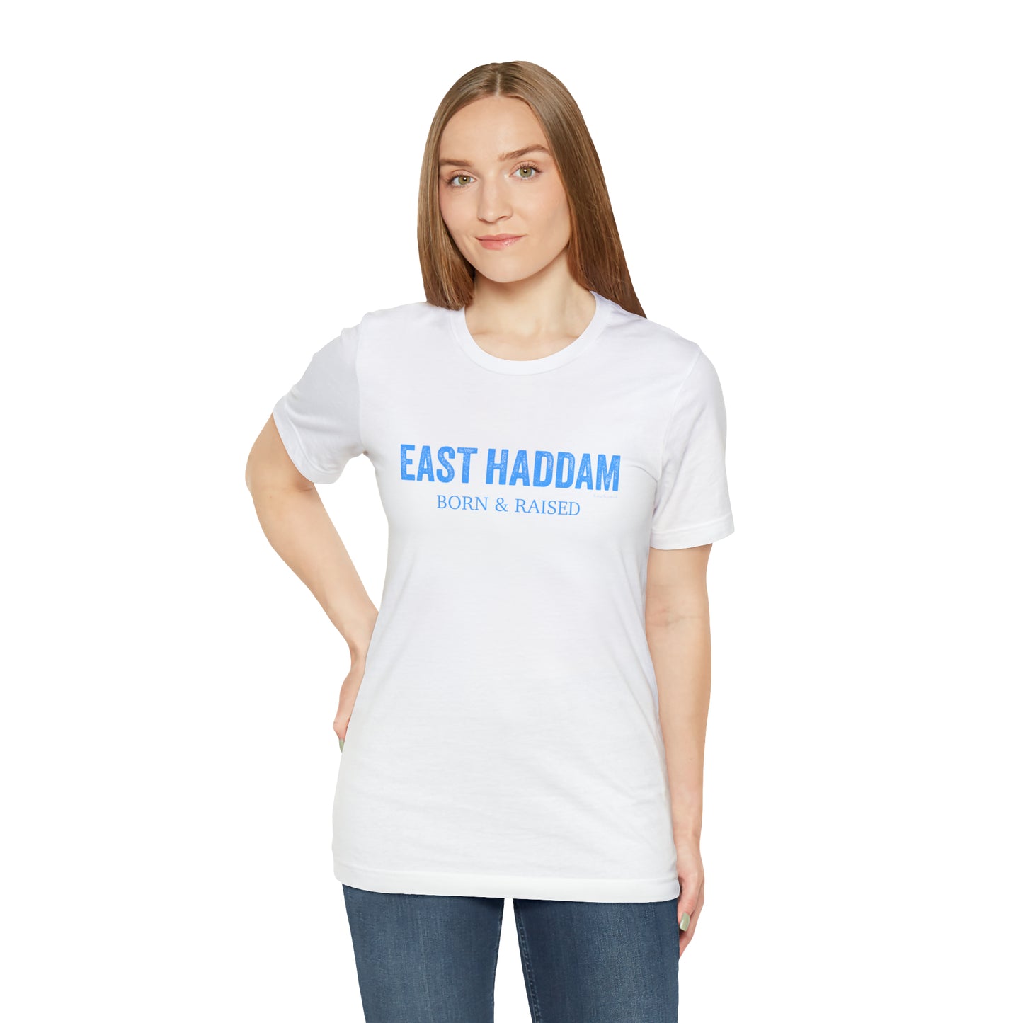 East Haddam Born & Raised Unisex Jersey Short Sleeve Tee