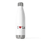 I Heart Lake Hills. 20oz Insulated Bottle