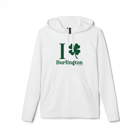 I Clover Burlington adidas Unisex Fleece Hoodie