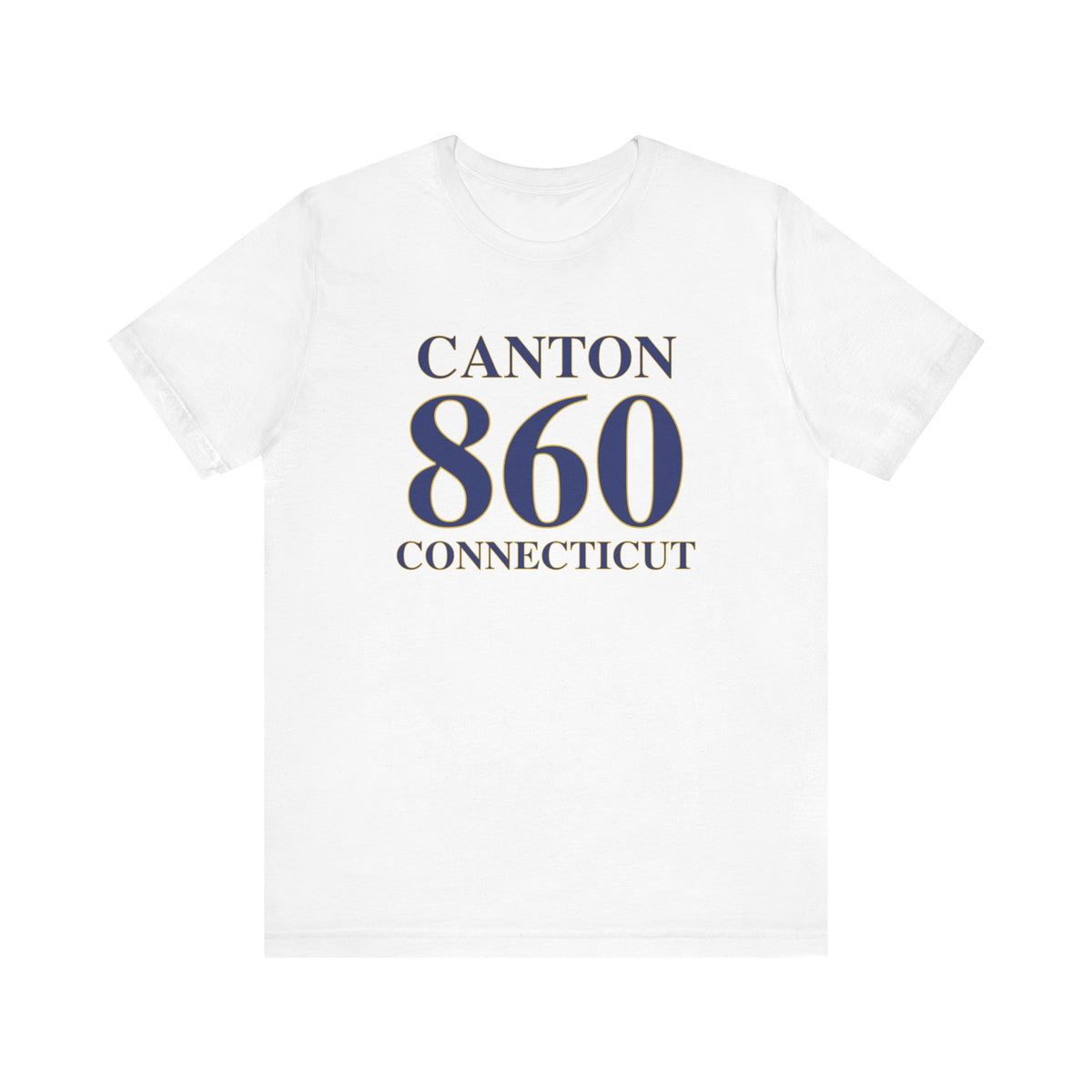 Canton 860 Connecticut Unisex Jersey Short Sleeve T-Shirt