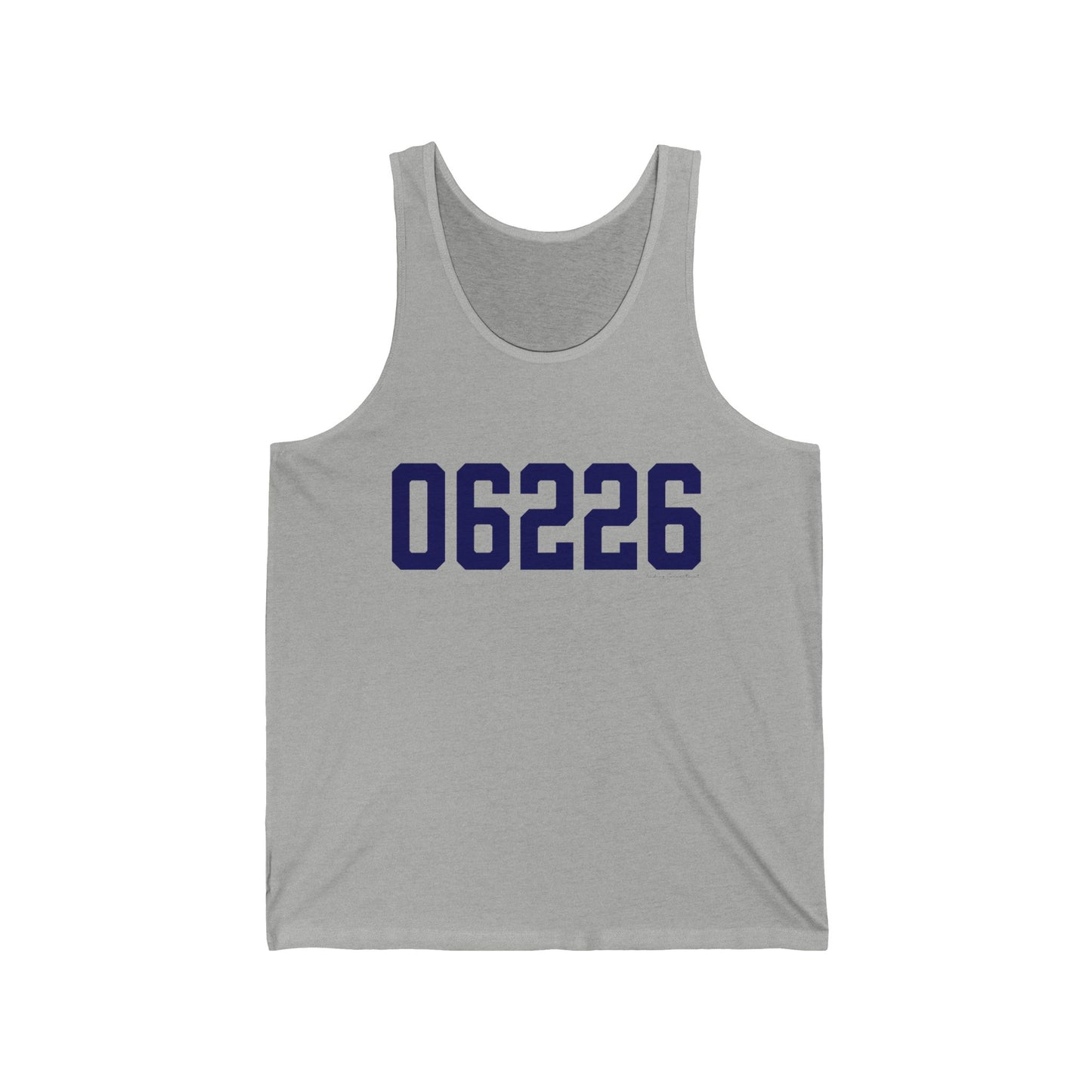 06226 Willimantic Connecticut Zip Code Unisex Jersey Tank Top