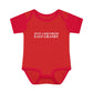 Just a kid from East Granby Infant Baby Rib Bodysuit