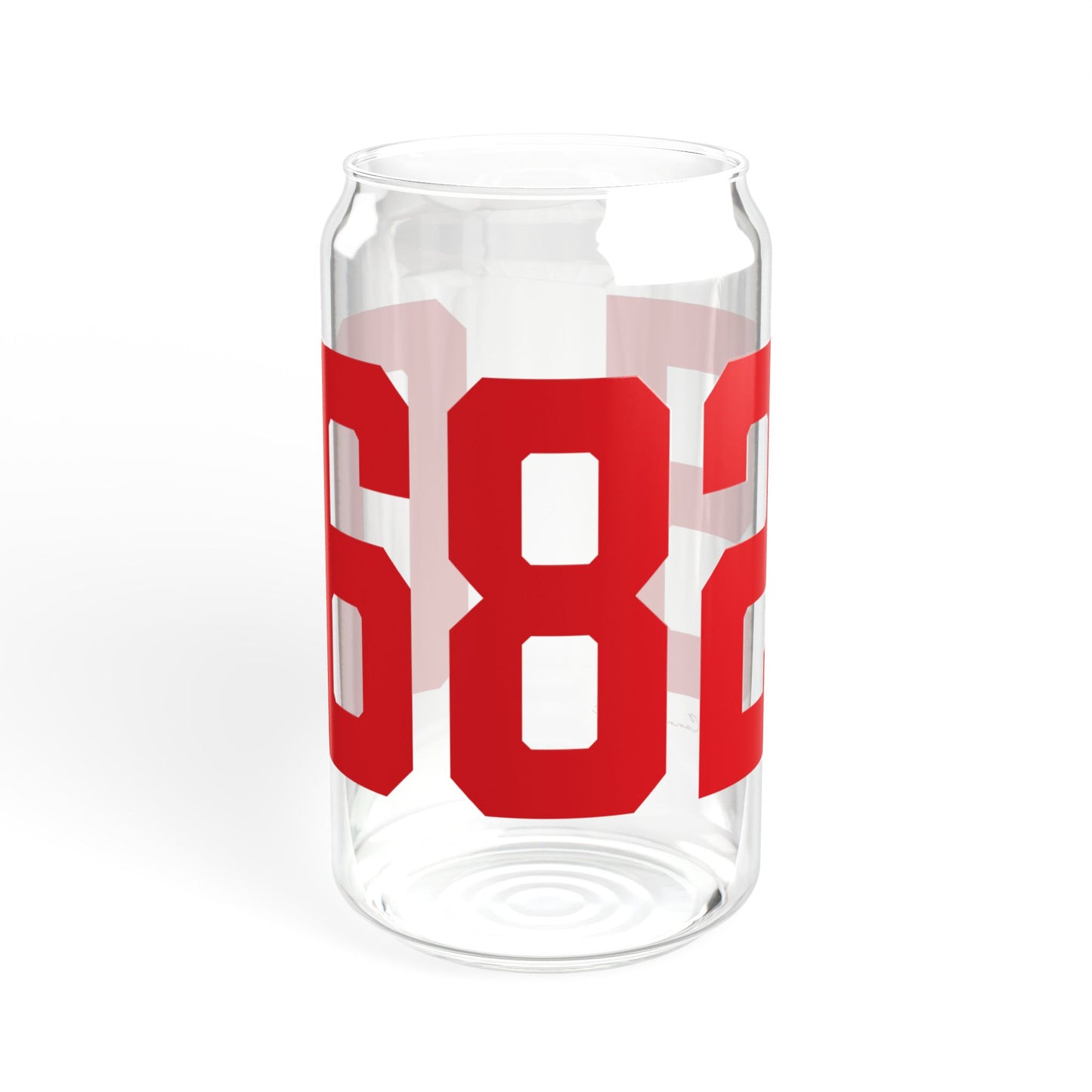 06825 Fairfield Connecticut Zip Code Sipper Glass, 16oz