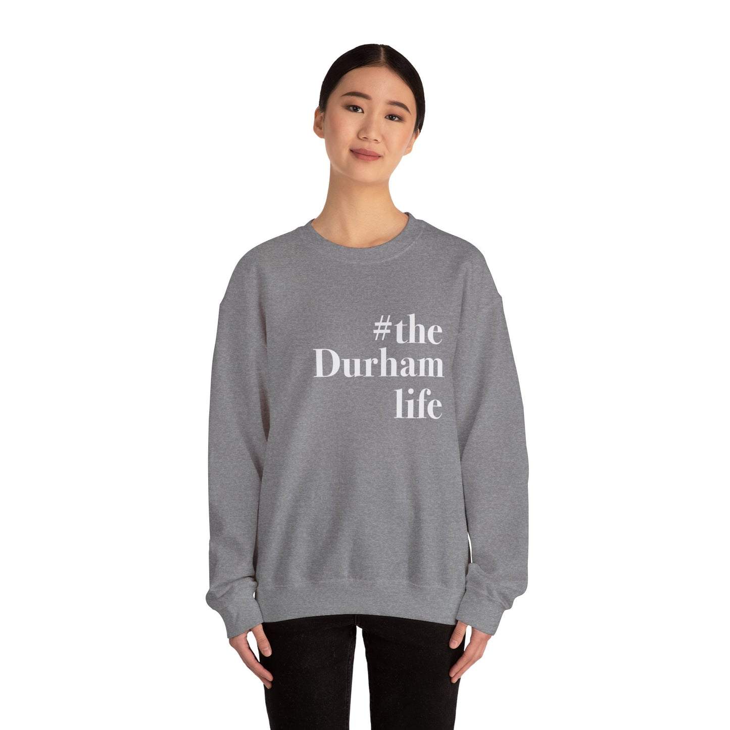 #thedurhamlife Unisex Heavy Blend™ Crewneck Sweatshirt