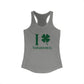 I Clover Voluntown Women's Ideal Racerback Tank Top