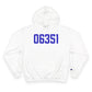 06351 Lisbon Connecticut Zip Code Champion Hoodie