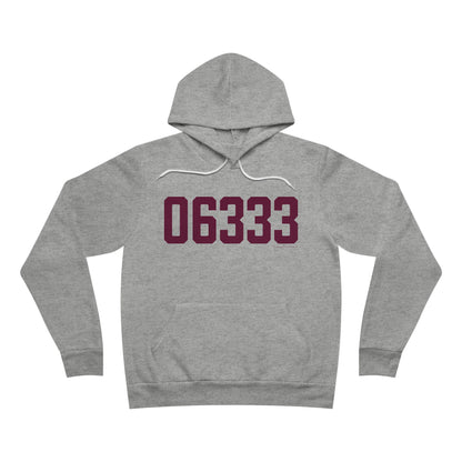 06333 East Lyme Connecticut Zip Code Unisex Sponge Fleece Pullover Hoodie