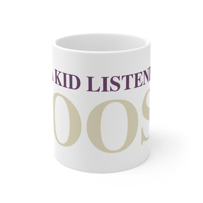 Just a kid Listening  to Goose - Cream & Purple Mug 11oz