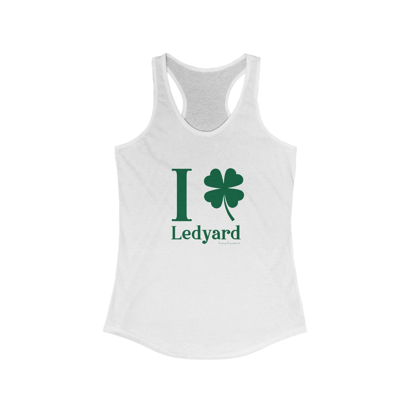 I Clover Ledyard Women's Ideal Racerback Tank Top
