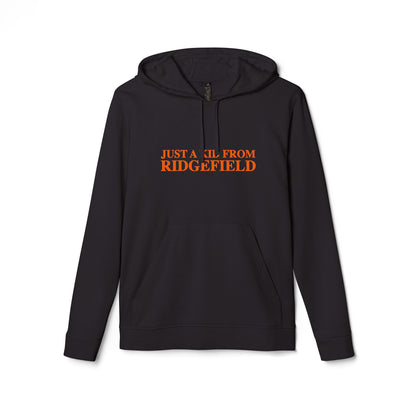 Just a kid from Ridgefield adidas Unisex Fleece Hoodie