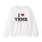 I Heart TRMB Unisex Heavy Blend™ Crewneck Sweatshirt