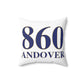 860 Andover Spun Polyester Square Pillow