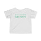 Just a kid from Groton Infant Fine Jersey T-Shirt
