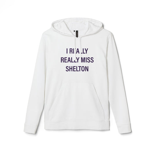 I Really Really Miss Shelton adidas® Unisex Fleece Hoodie