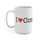 I Heart Connecticut Mug 15oz