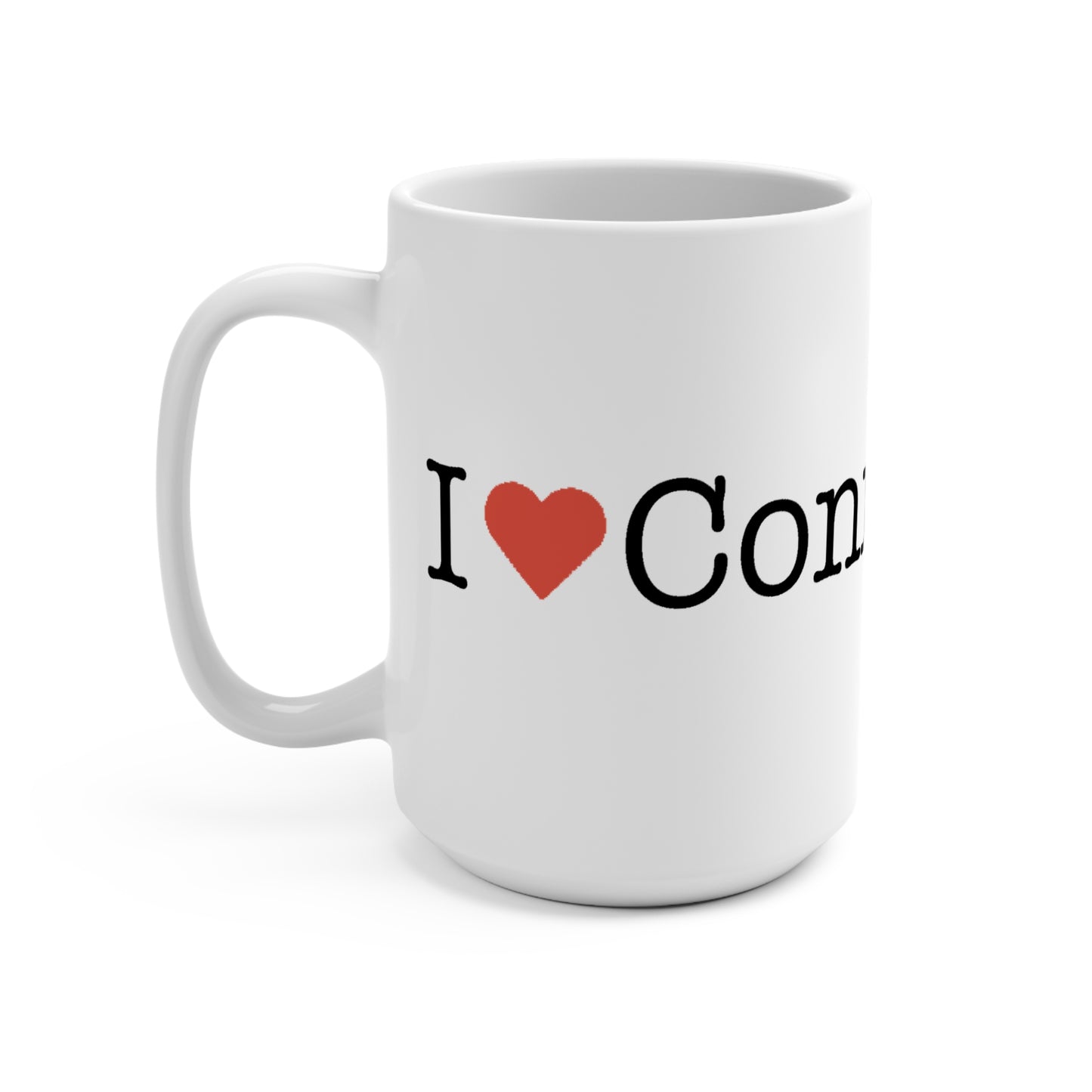 I Heart Connecticut Mug 15oz