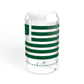 Westbrook Connecticut St. Patrick’s Day Flag Sipper Glass, 16oz