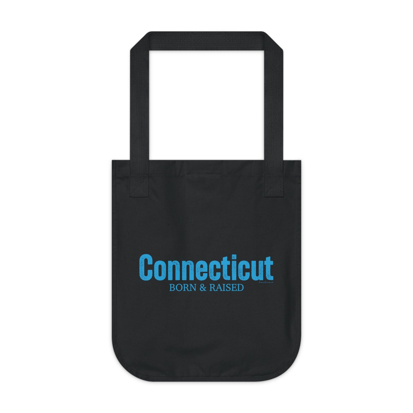 Connecticut born & raised tote bag 