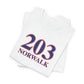 203 Norwalk Red, White & Blue Unisex Jersey Short Sleeve T-Shirt