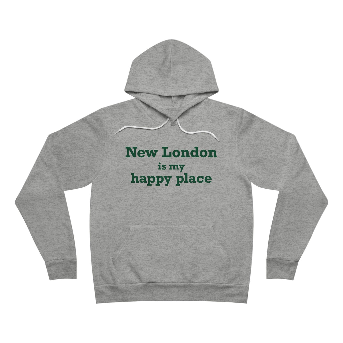 New London is My Happy Place Unisex Sponge Fleece Pullover Hoodie