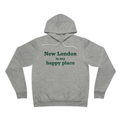 New London is My Happy Place Unisex Sponge Fleece Pullover Hoodie