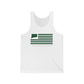 Rocky Hill Connecticut St Patrick’s Day Flag Unisex Jersey Tank Top