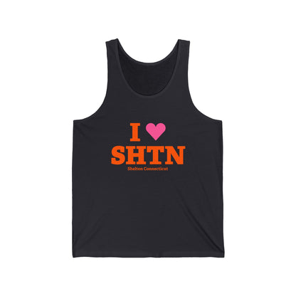 I Heart SHTN Unisex Jersey Tank Top