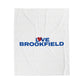 Love Brookfield Velveteen Plush Blanket