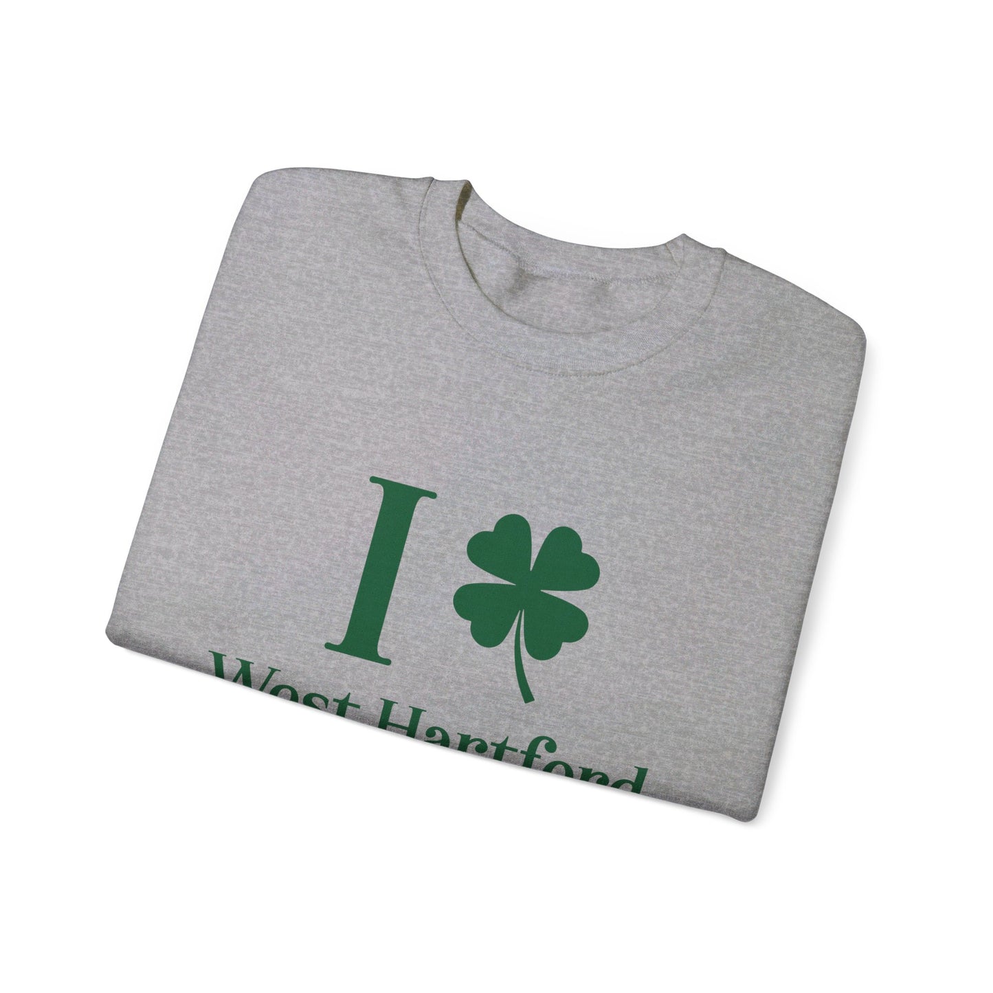 I Clover West Hartford Unisex Heavy Blend™ Crewneck Sweatshirt