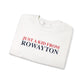 Just a kid from Rowayton Unisex Heavy Blend™ Crewneck Sweatshirt