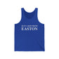 Just a kid from Easton Unisex Jersey Tank Top
