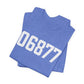 06877 Ridgefield CT Zip Code Unisex Jersey Short Sleeve T-Shirt