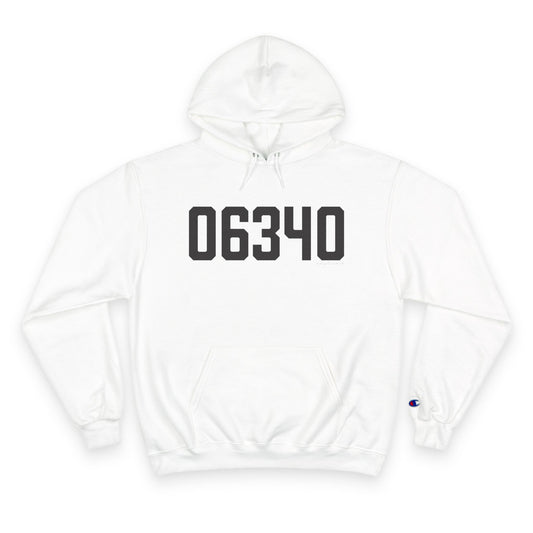 06340 Groton Connecticut Zip Code Champion Hoodie