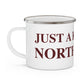 Just a kid from North Haven Enamel Camping Mug