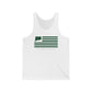 Griswold Connecticut St. Patrick’s Day Flag Unisex Jersey Tank Top