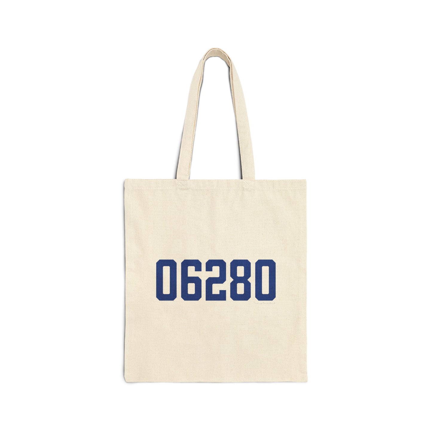 06280 Windham Connecticut Zip Code Cotton Canvas Tote Bag