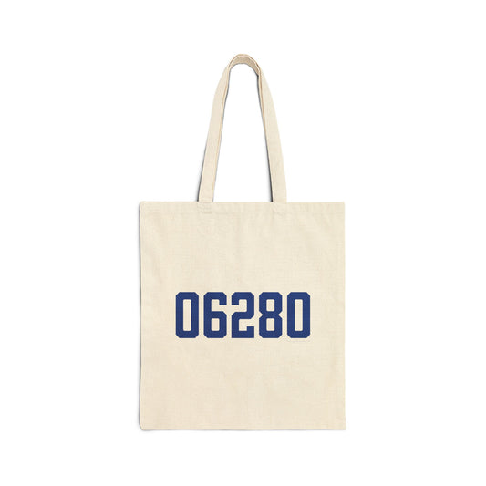 06280 Windham Connecticut Zip Code Cotton Canvas Tote Bag