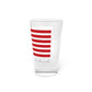 New Fairfield Connecticut Flag Pint Glass, 16oz