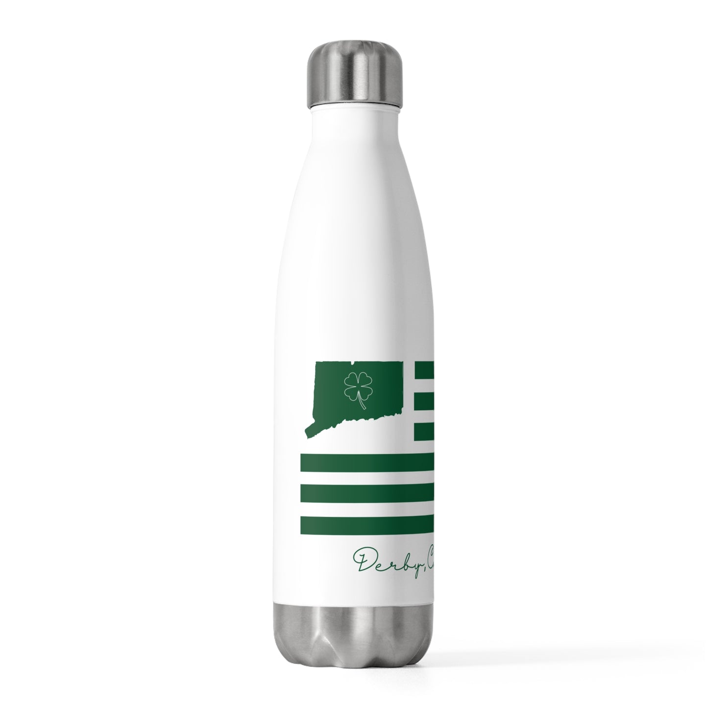 Derby Connecticut St. Patrick’s Day Flag 20oz Insulated Bottle