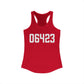 06423 East Haddam CT Zip Code Women's Ideal Racerback Tank Top