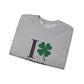 I Clover Orange Unisex Heavy Blend™ Crewneck Sweatshirt