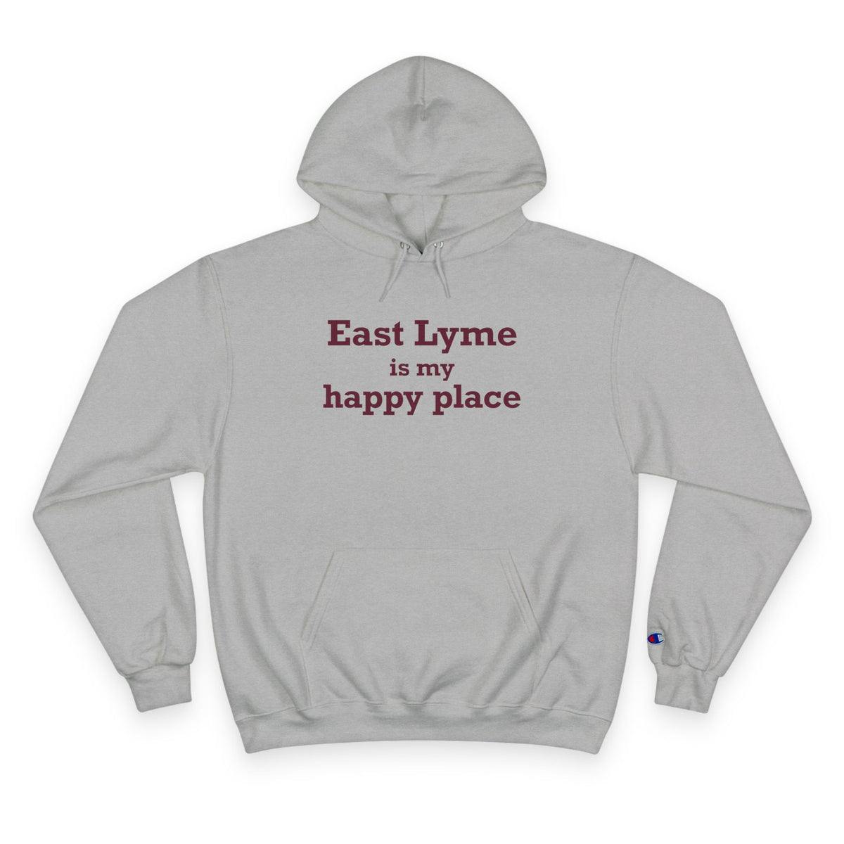 East Lyme is My Happy Place Champion Hoodie