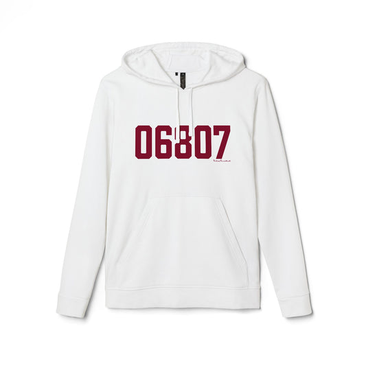06807 - Greenwich Connecticut Zip Code adidas Unisex Fleece Hoodie
