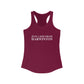 Just a kid from Harwinton Women's Ideal Racerback Tank Top