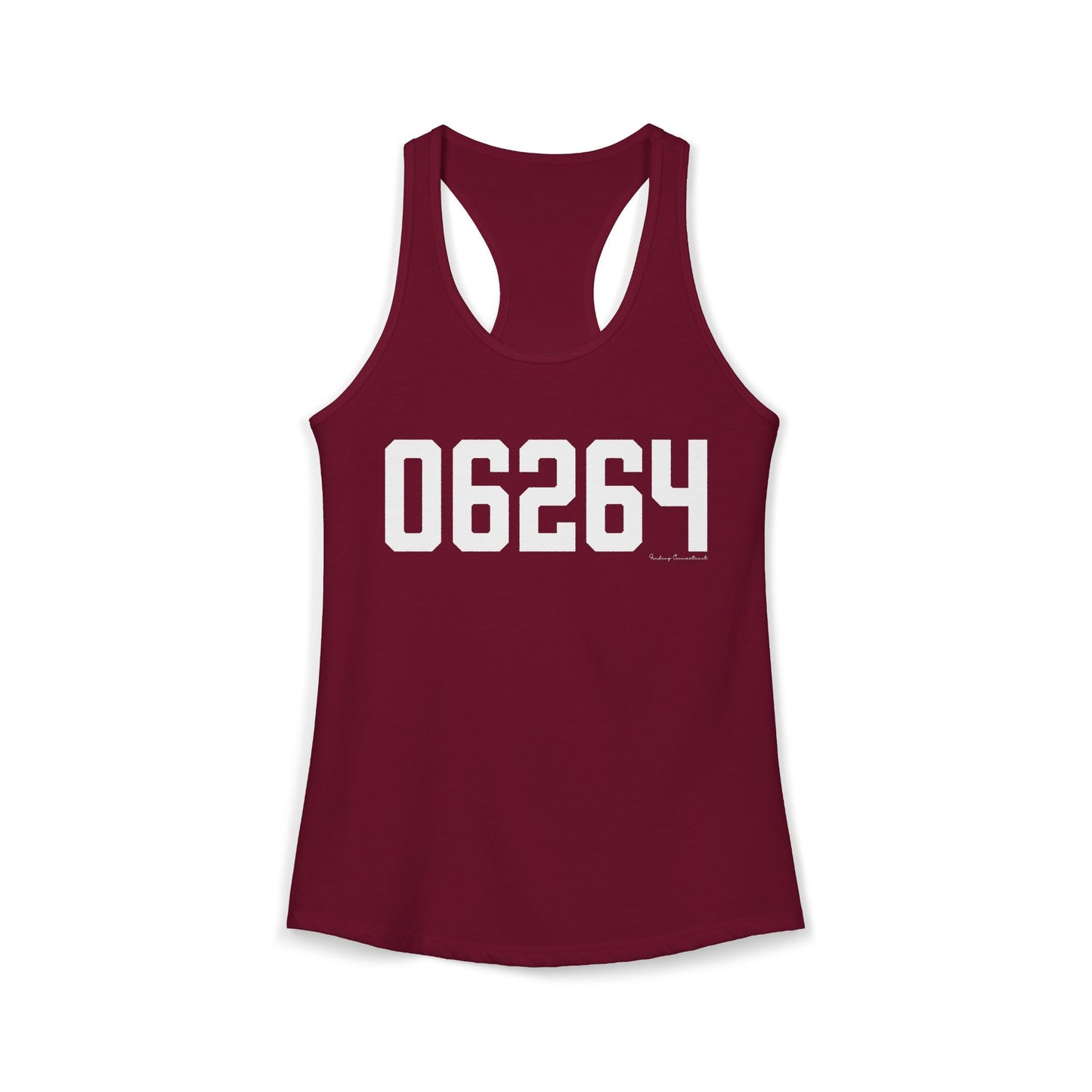 06264 Scotland CT Zip Code Women's Ideal Racerback Tank Top