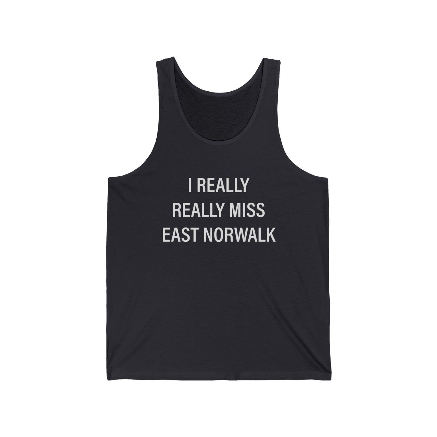 I Really Really Miss East Norwalk Unisex Jersey Tank Top