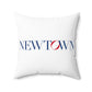 41 Tilt Newtown Spun Polyester Square Pillow