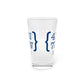Newtown Coordinates Pint Glass, 16oz